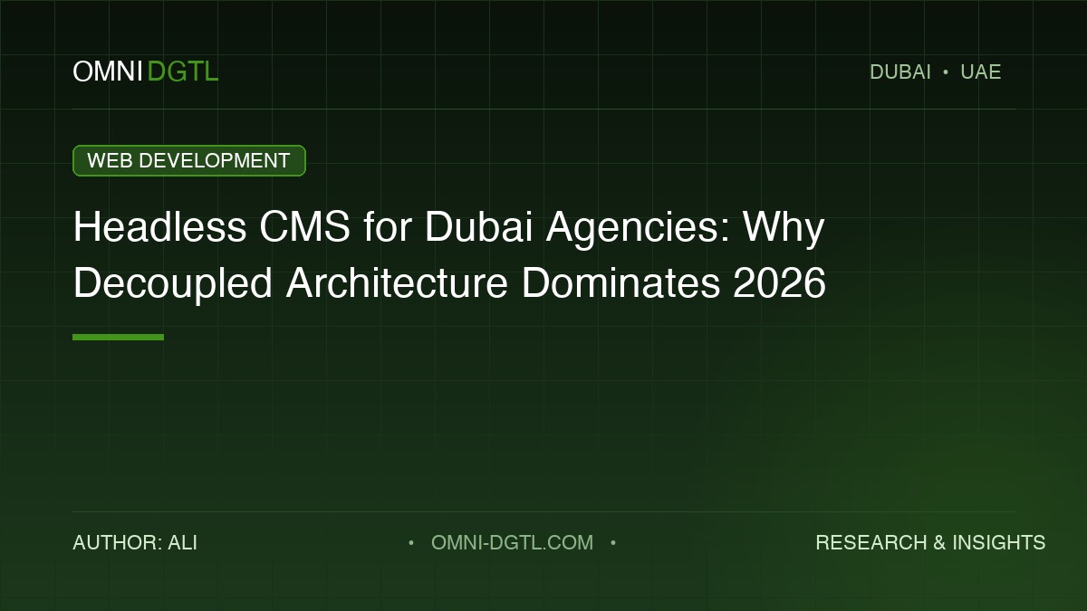 headless cms dubai guide by Omni DGTL